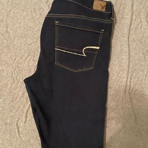American Eagle Dark Navy Skinny Jean